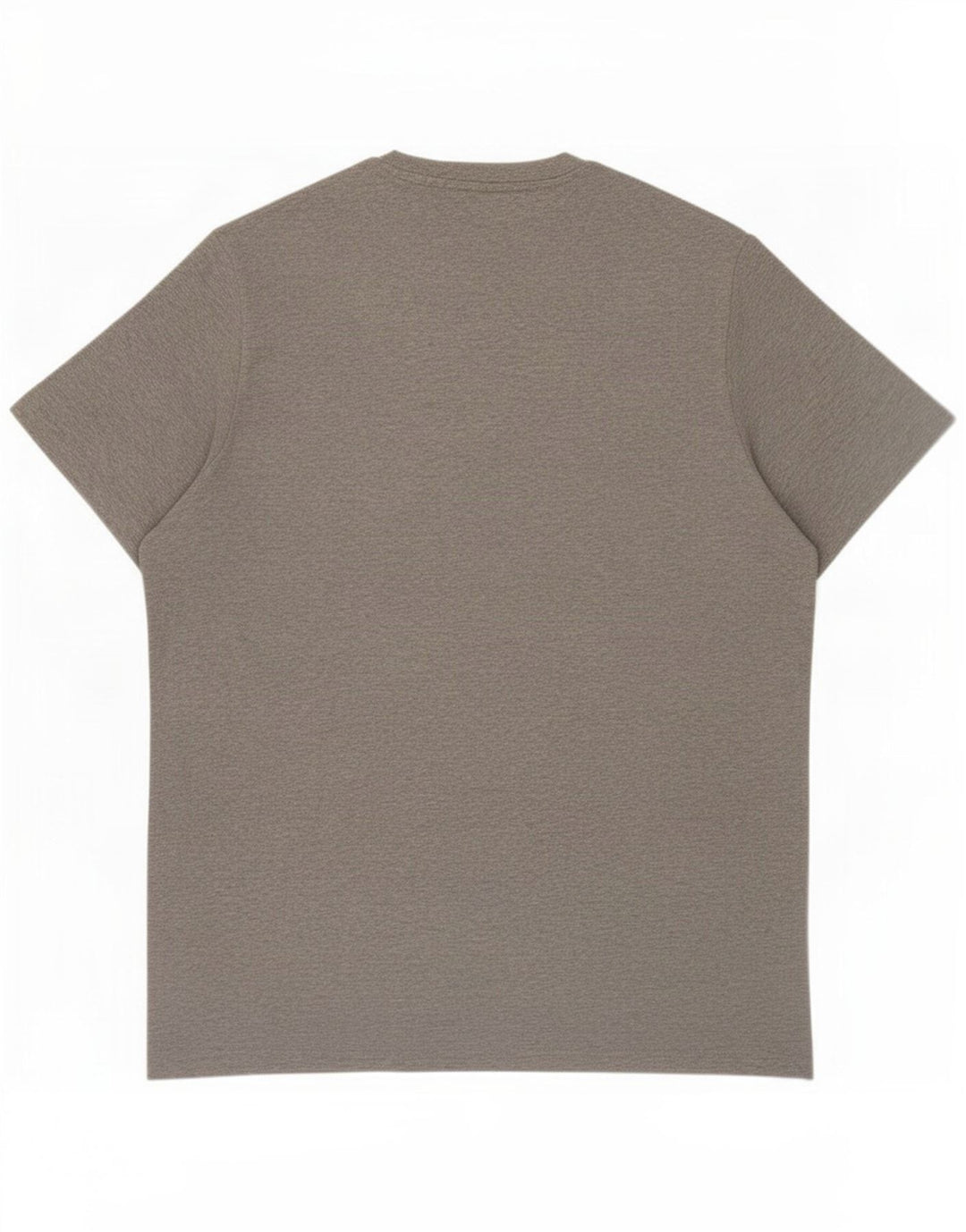 Weird Fish Herre T-Shirt Top Stor Grå Bomuld
