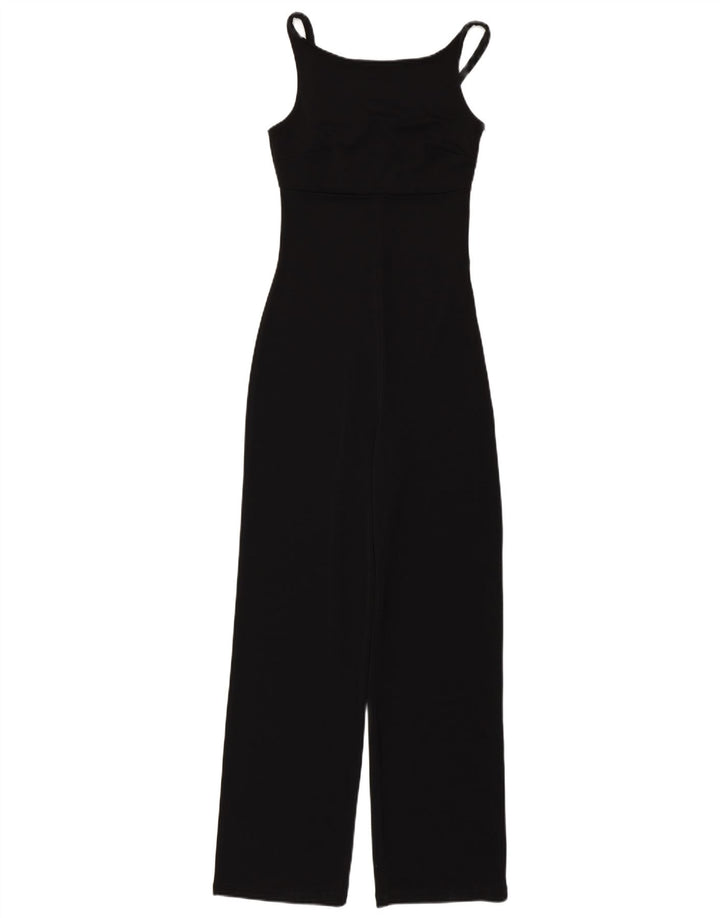 Prisma Dame Ærmeløs Jumpsuit UK 8 Small Black