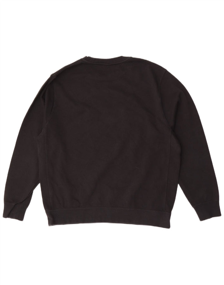 Nike Sweatshirt til mænd, stor sort bomuld