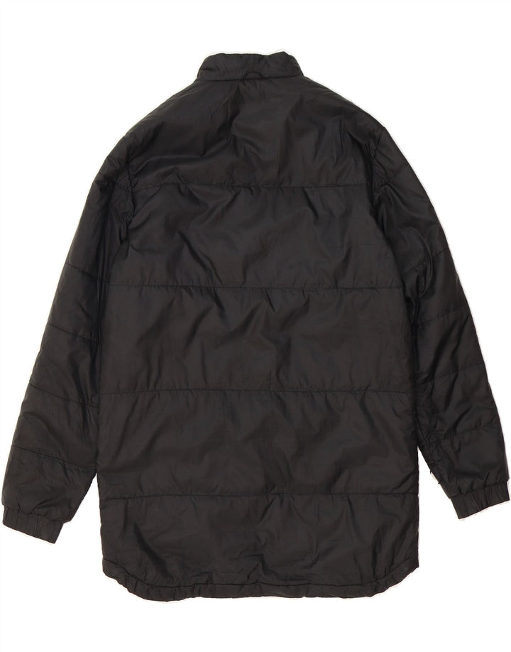 ADIDAS Mens Padded Coat UK 36 Small Black Polyester Vintage Adidas and Second-Hand Adidas from Messina Hembry 