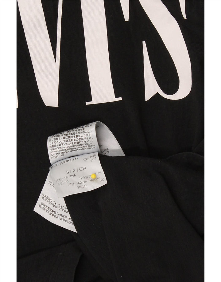 LEVI'S Mens Graphic T-Shirt Top Small Black Cotton Vintage Levi's and Second-Hand Levi's from Messina Hembry 