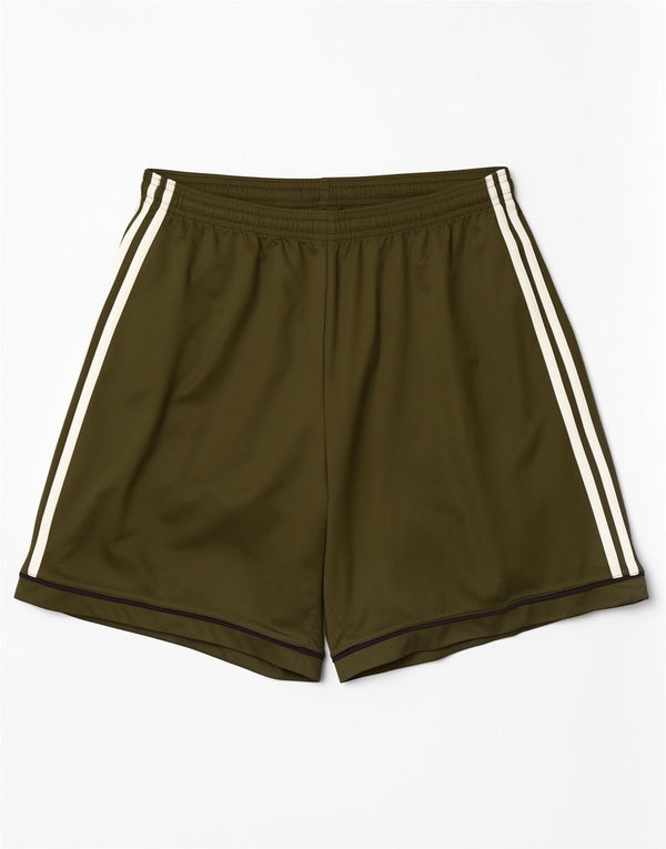 Adidas Herre Climalite Sportshorts Large Khaki Polyester Sports