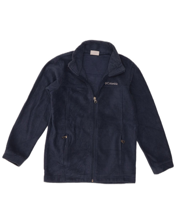 Columbia Girls Fleecejakke 10-11 år Medium Navyblå Polyester