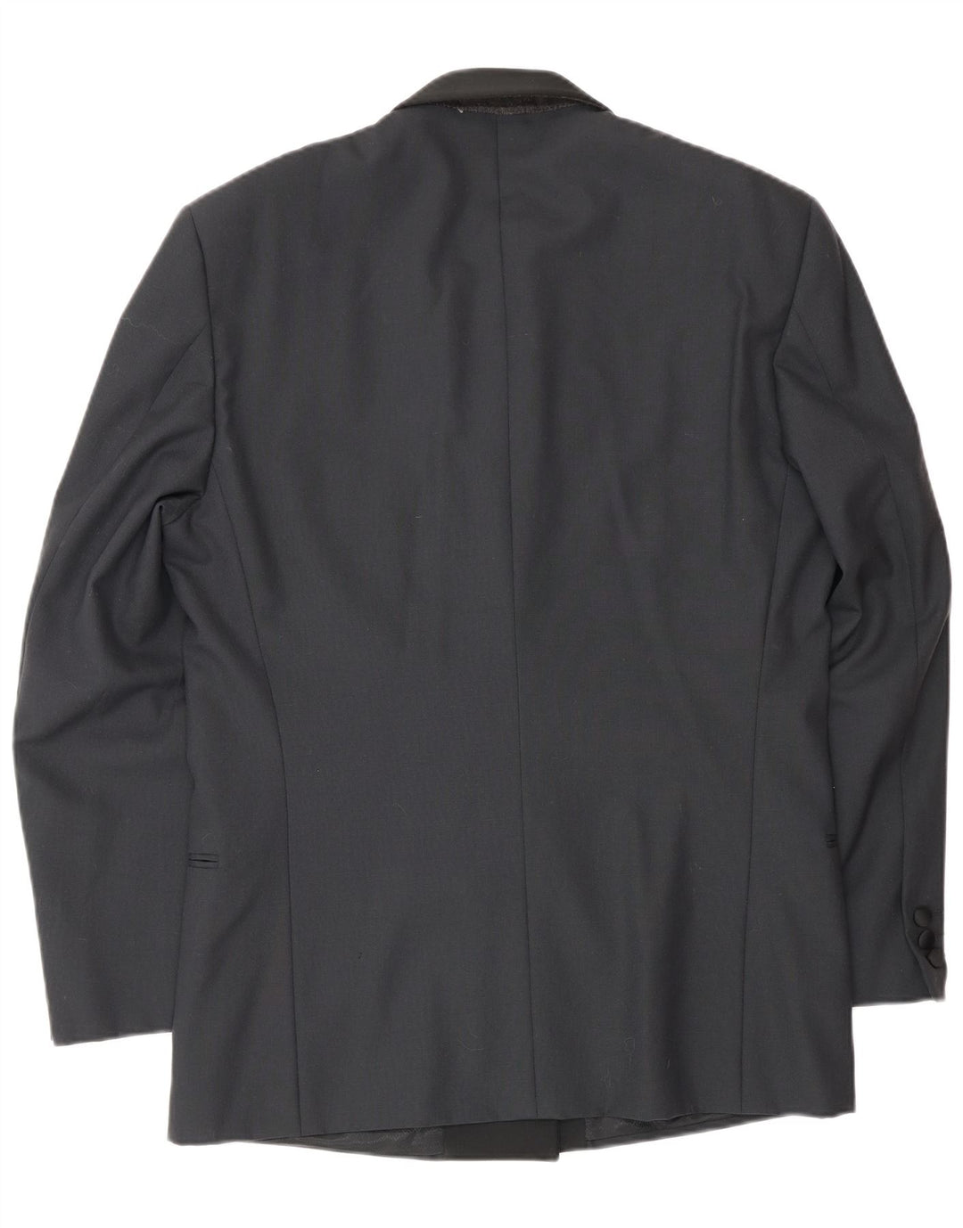 Profilo Herre Dobbeltradet Blazerjakke IT 48 Medium Sort Virgin Wool