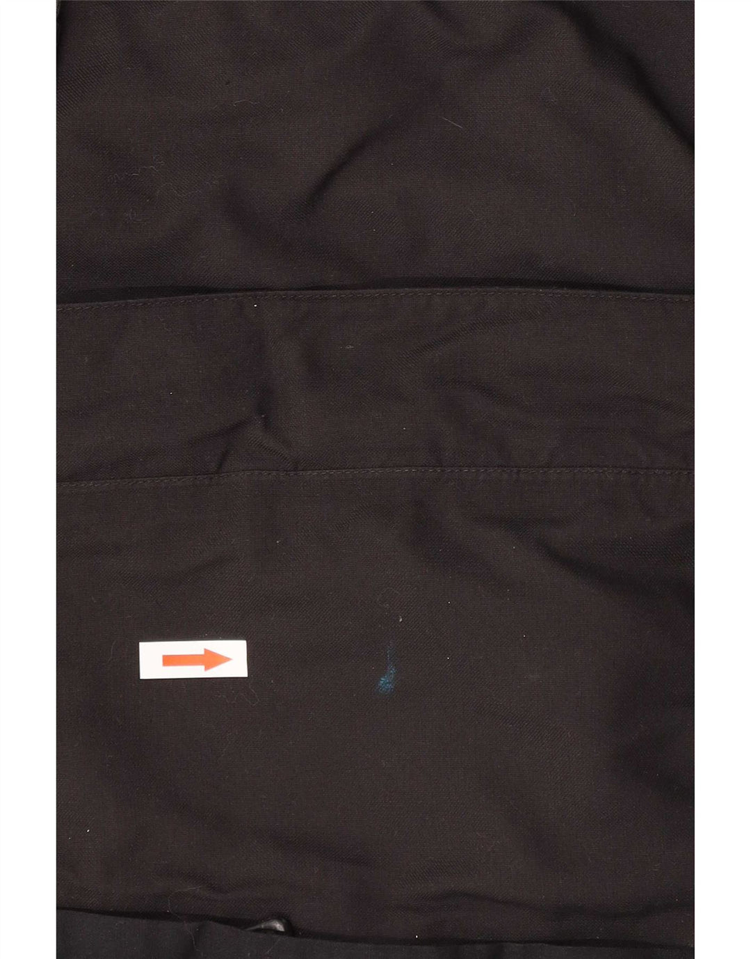 The North Face Womens Hooded Rain Jacket UK 12 Medium Black Nylon