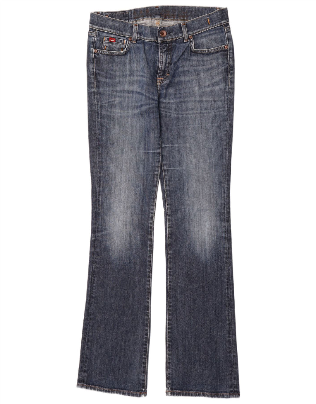 Gas Dame Bootcut Jeans W29 L34 Blå Bomuld