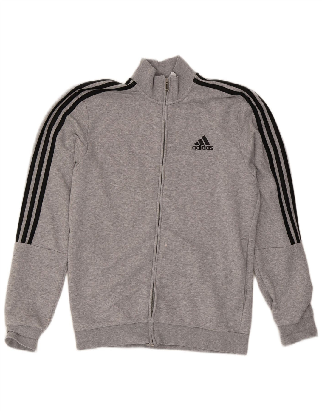 Adidas Træningsdragt til mænd Topjakke UK 38/40 Medium Grey Flecked Bomuld