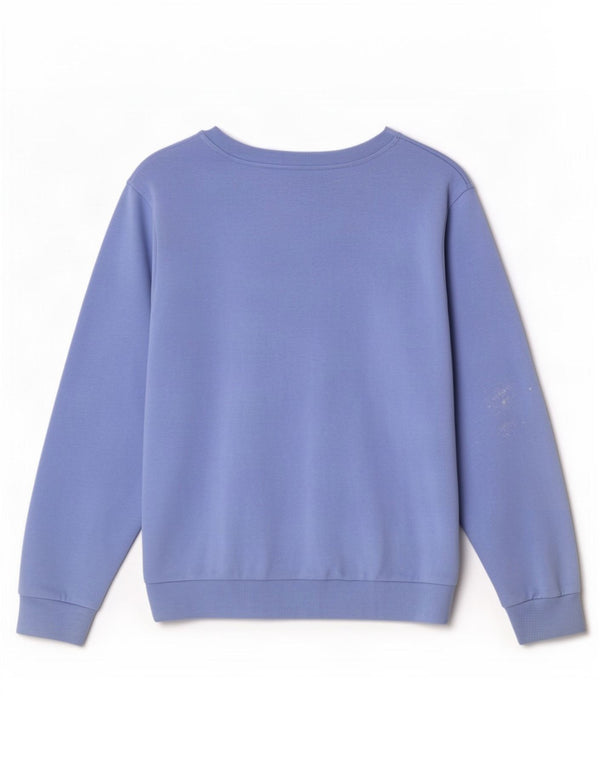 Marks & Spencer Dame Sweatshirt Jumper UK 20 2XL Blå Bomuld