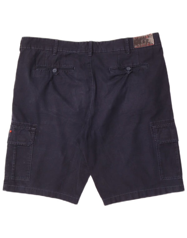 Mistral Herre Cargo Shorts IT 54 2XL W38 Marineblå Bomuld