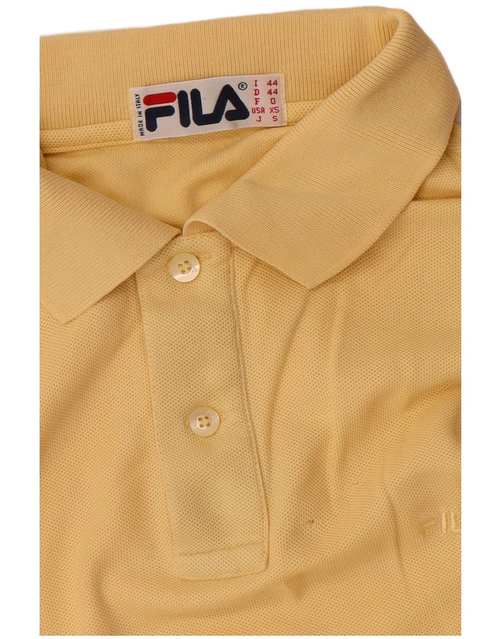Fila Polo Shirt til mænd XS Gul