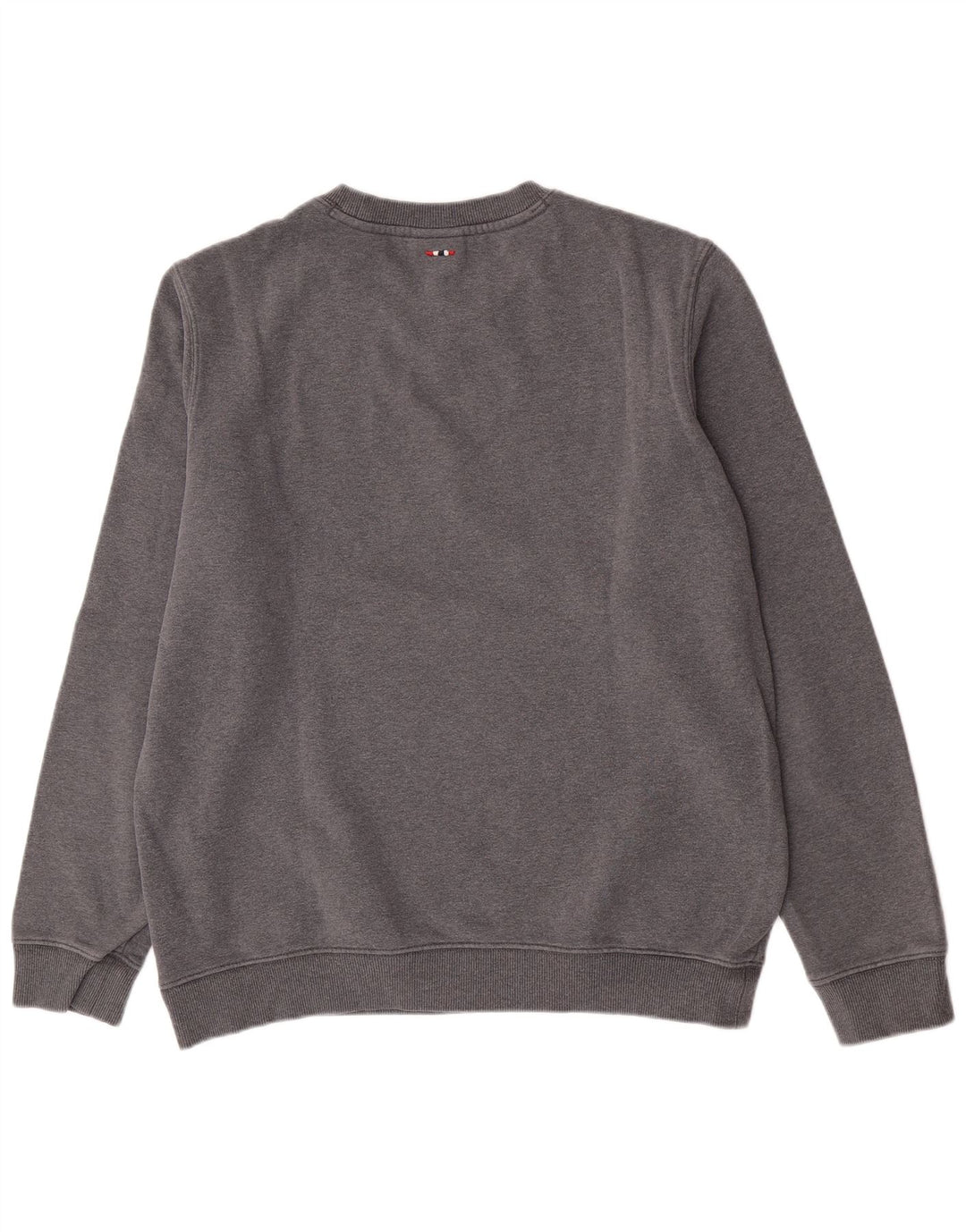 Napapijri Herre Geographic Graphic Sweatshirt Jumper Stor Grå Bomuld