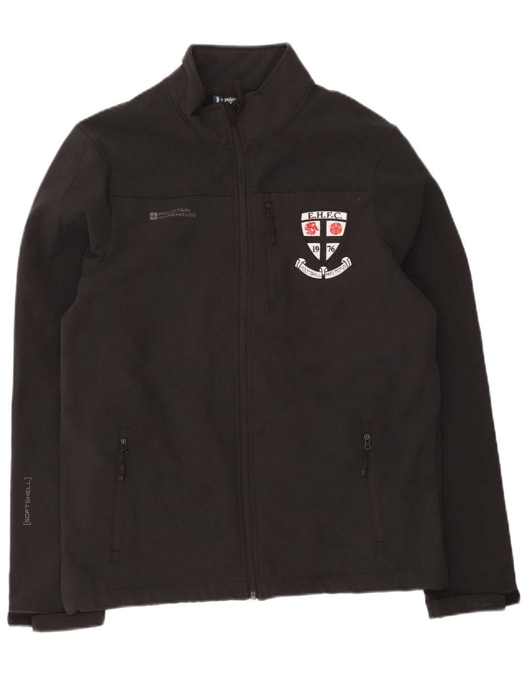 Mountain Warehouse Herre Graphic Windbreaker Jacket UK 38 Medium Black