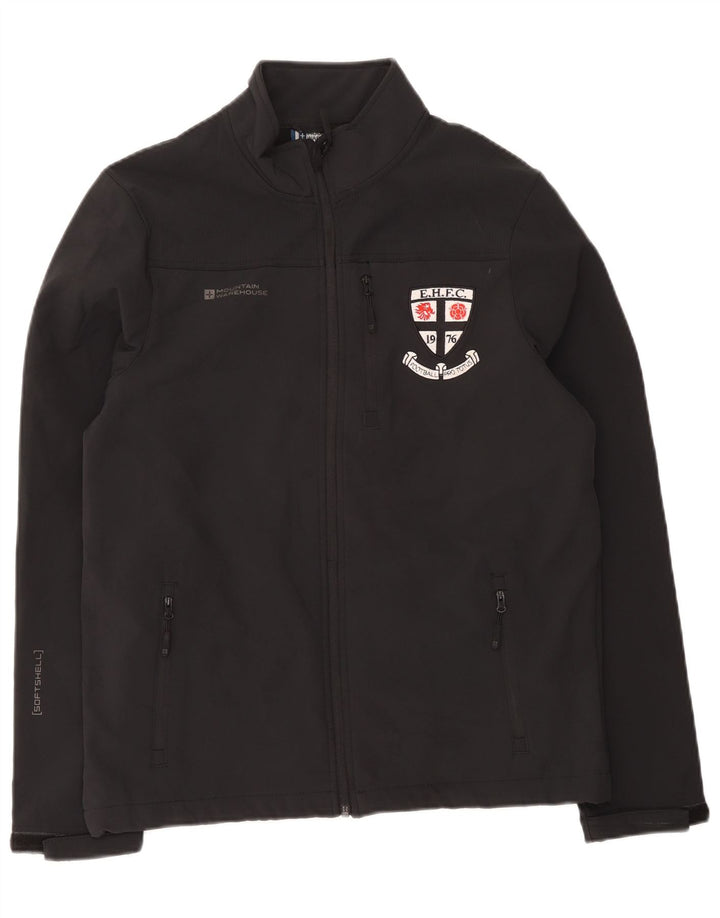 Mountain Warehouse Herre Graphic Windbreaker Jacket UK 38 Medium Black