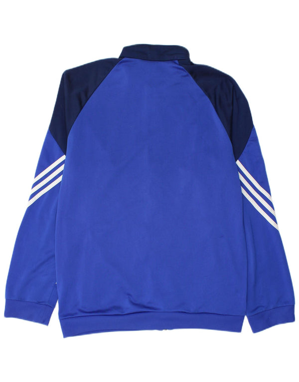 Adidas Træningsdragt til mænd Topjakke Medium Blue Colourblock Polyester