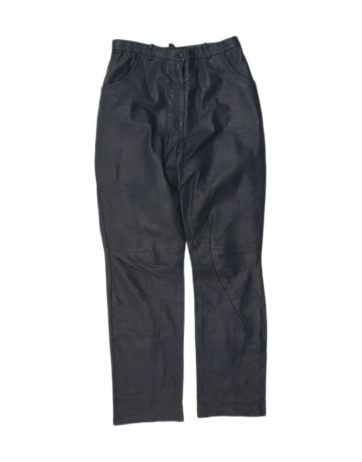 VINTAGE Womens Straight Casual Trousers IT 44 Medium W28 L28 Grey Vintage Vintage and Second-Hand Vintage from Messina Hembry 