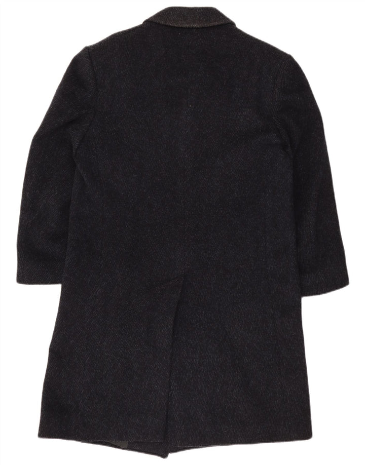 Vintage Herre Overfrakke UK 40 Large Navy Blue