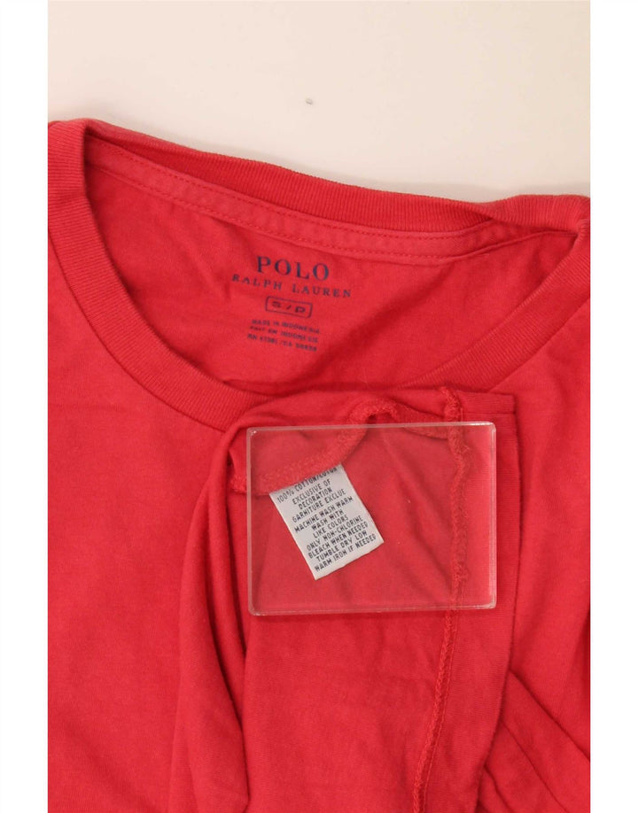 Polo Ralph Lauren Herre T-Shirt Top Lille Rød
