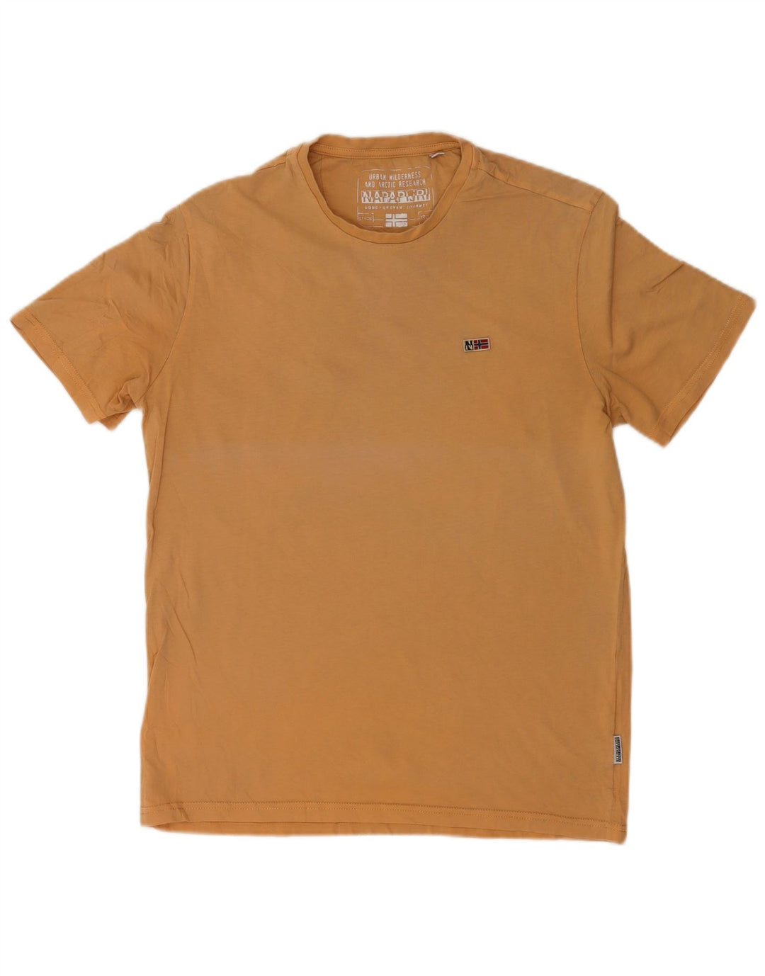 Napapijri Herre T-Shirt Top Stor Beige Bomuld