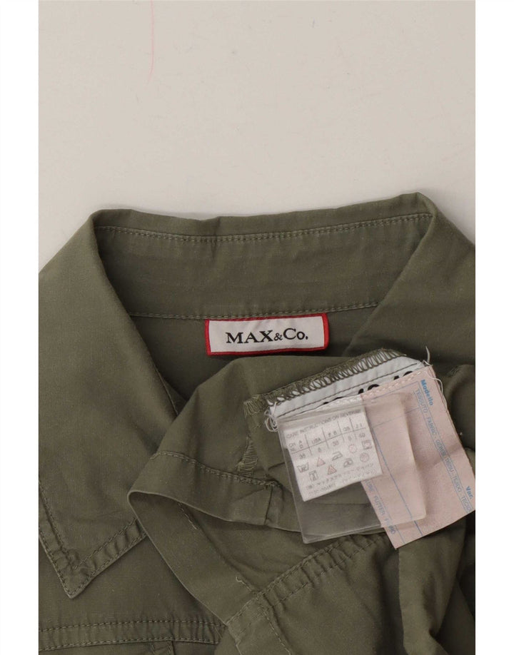 Max & Co. Kortærmet trøje til kvinder UK 8 Small Khaki
