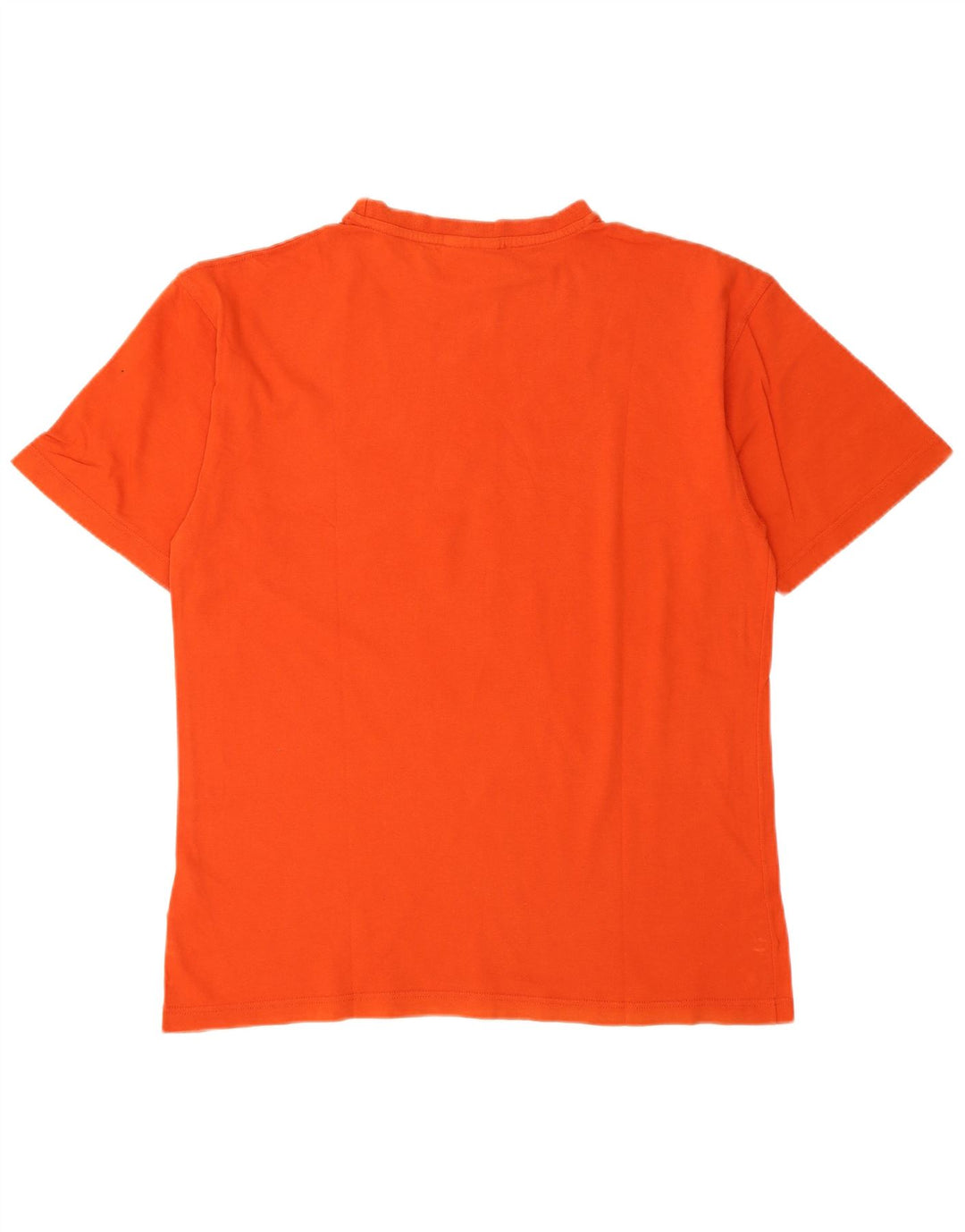REEBOK Herre grafisk T-shirt Top XS Orange Bomuld
