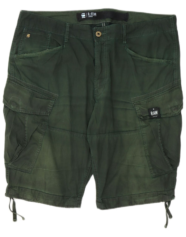 G-STAR Herre Loose Fit Cargo Shorts W40 XL Grøn Bomuld