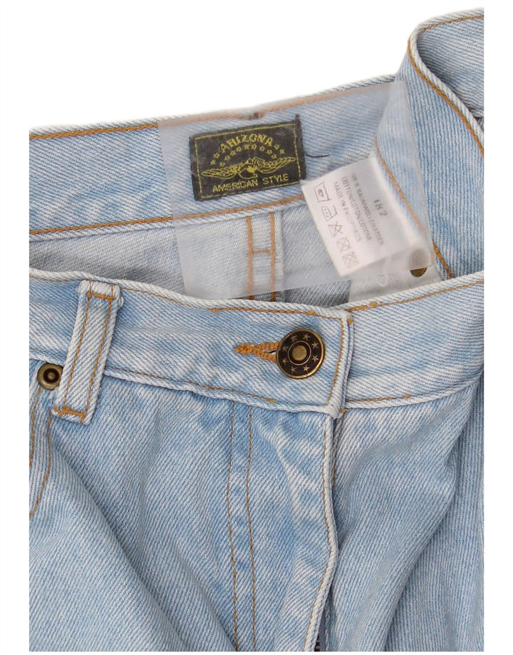 Arizona koniske jeans til kvinder W26 L32 blå bomuld