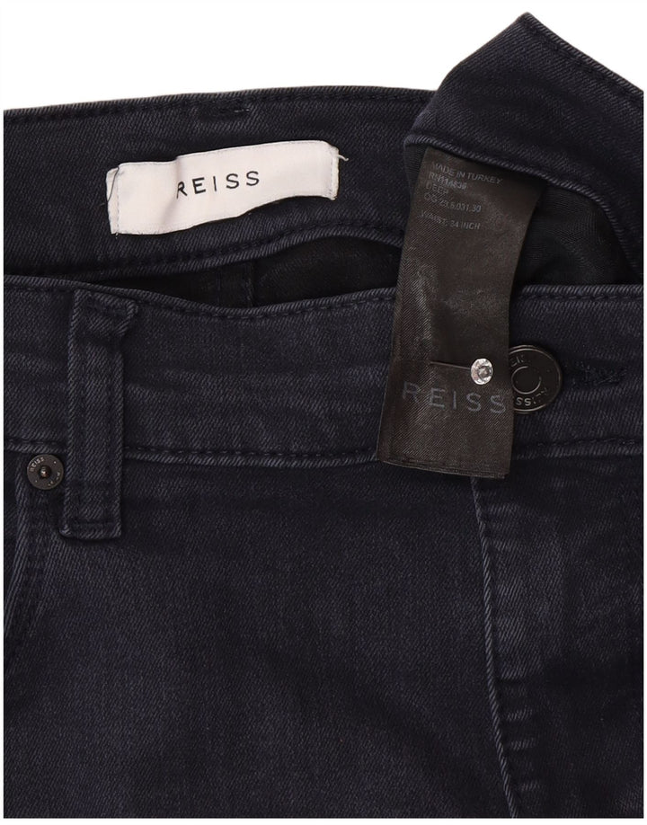 Reiss Slim Jeans til mænd W34 L32 Marineblå bomuld