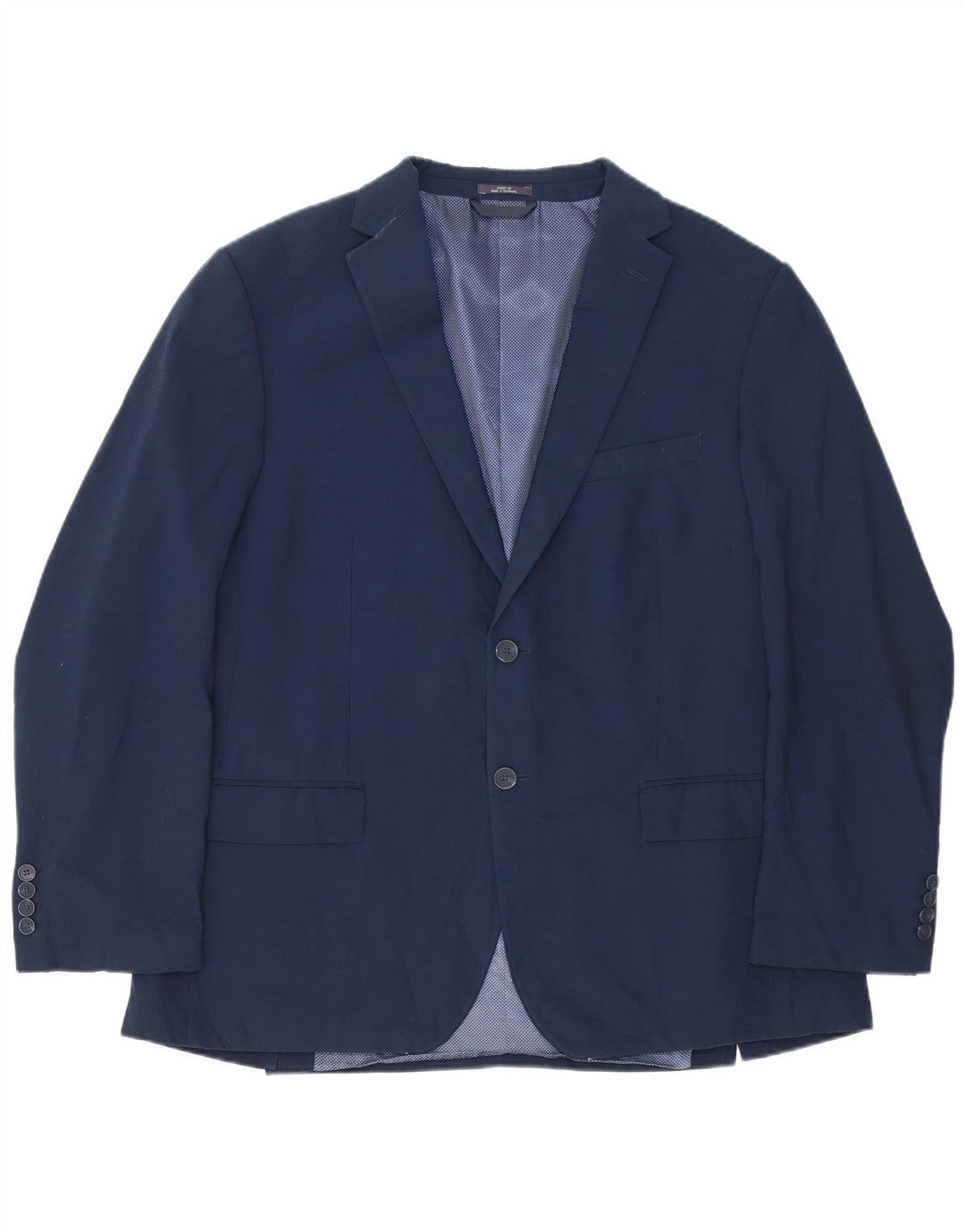 MARKS & SPENCER Herre 2-knaps Regular Fit Blazer-jakke UK 44 XL Marineblå