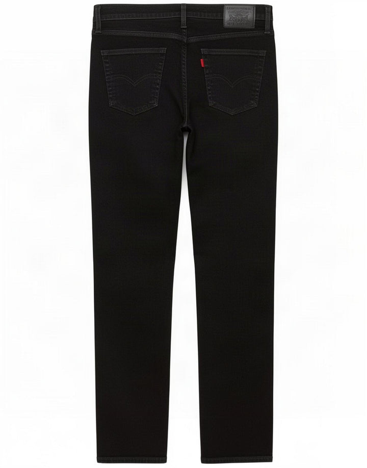 Levi's Herre 511 Slim Jeans W34 L32 Sort Bomuld