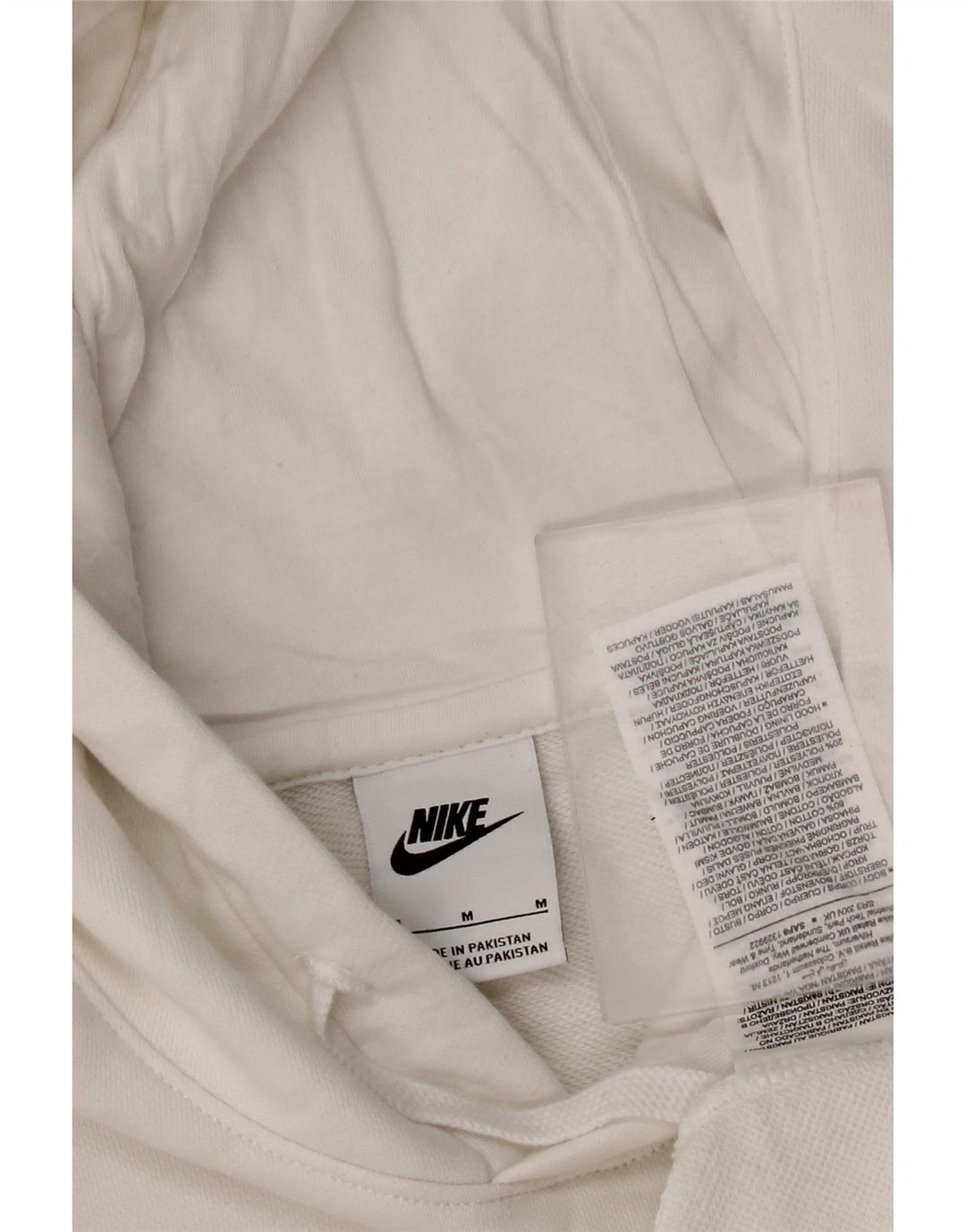 Nike Herre hættetrøje Jumper Medium Hvid Bomuld