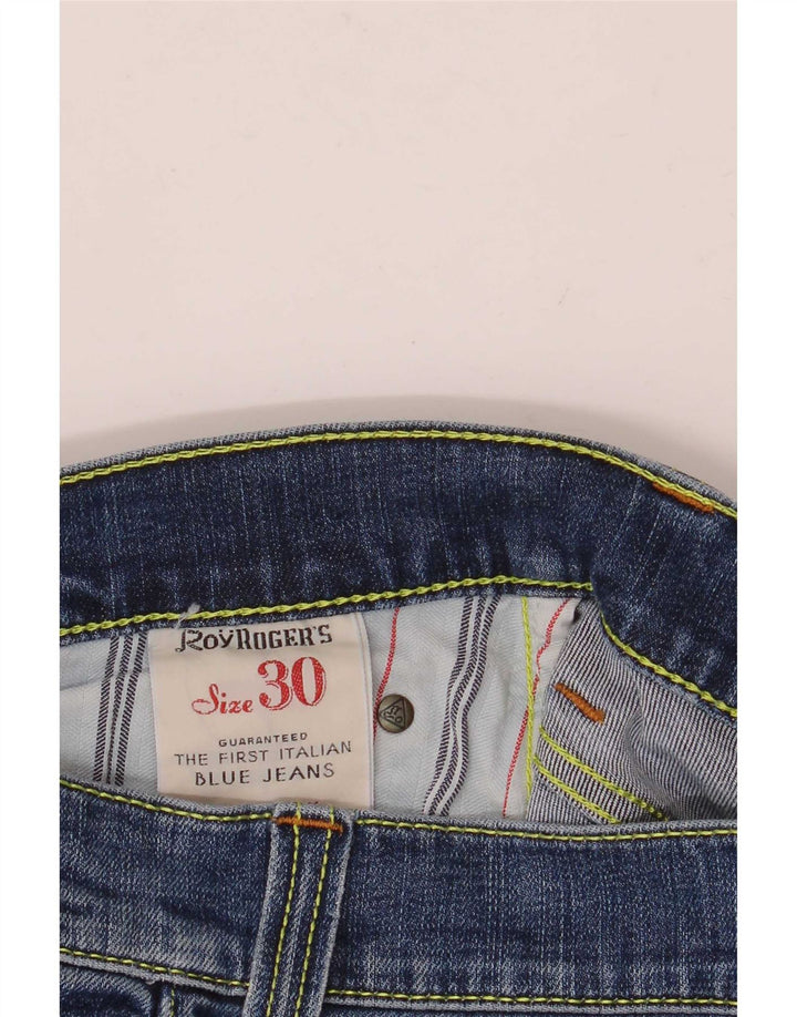 Roy Rogers Dame Slim Jeans W30 L34 Blå Bomuld