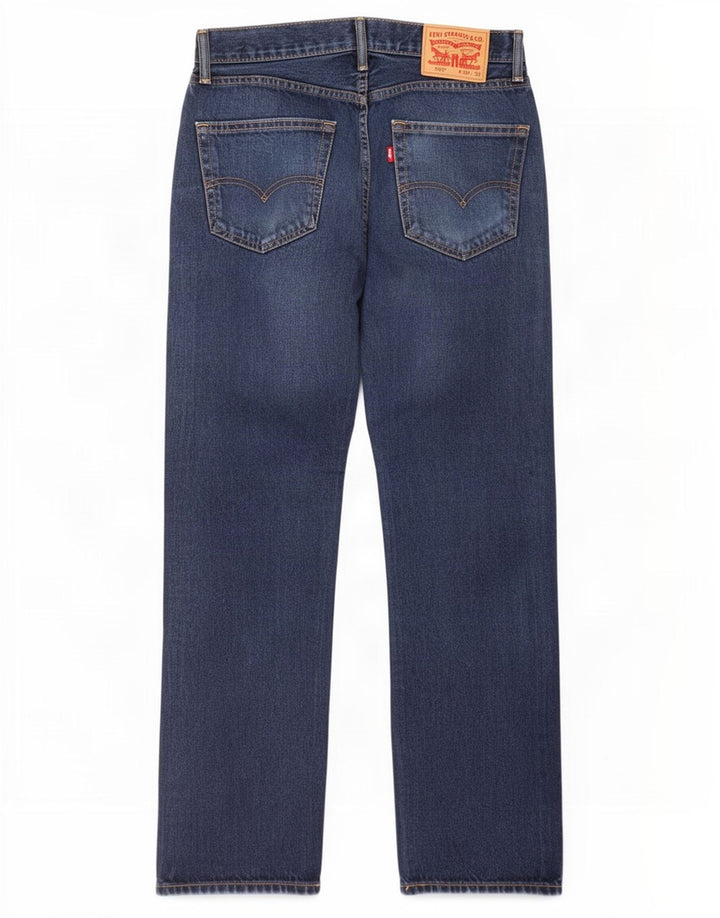 Levi's Herre 505 lige jeans W30 L32 blå bomuld