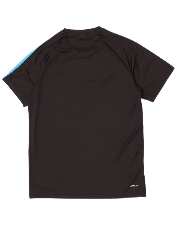 Adidas Herre Aeroready T-Shirt Top Medium Sort Polyester