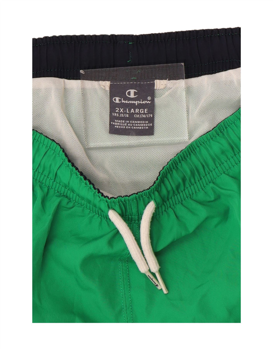 Champion Drenge svømmeshorts 15-16 år 2XL Grøn