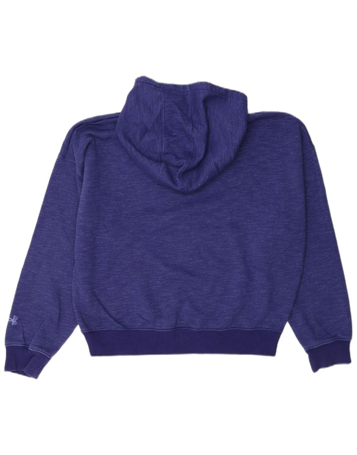 Under Armour Grafisk Oversized Hoodie Jumper til kvinder UK 14 Medium Navy Blue