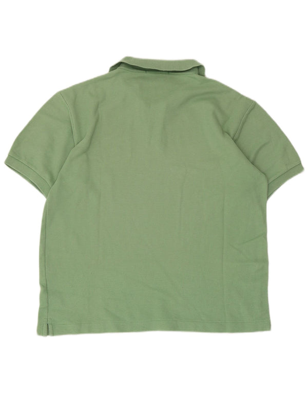Fila Polo Shirt til mænd IT 48 Medium Grøn Bomuld