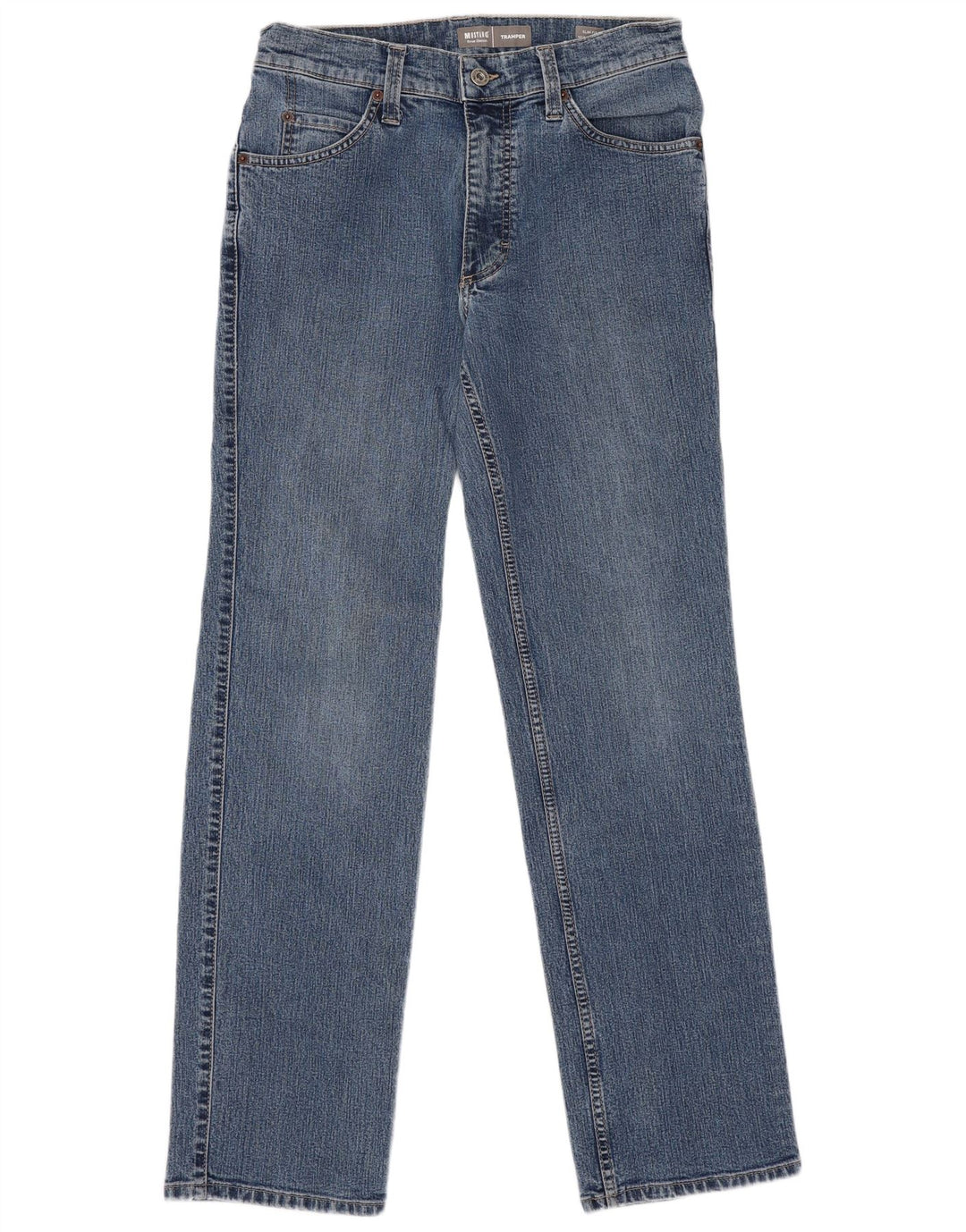Mustang Herre Tramper Slim Jeans W32 L32 Blå Bomuld