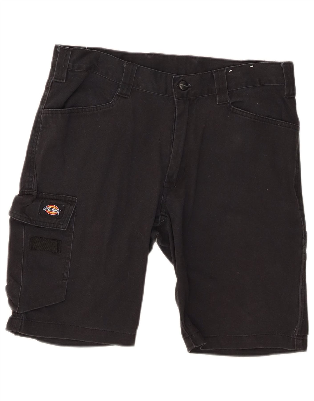 Dickies Herre Cargo Shorts W32 Medium Sort Bomuld