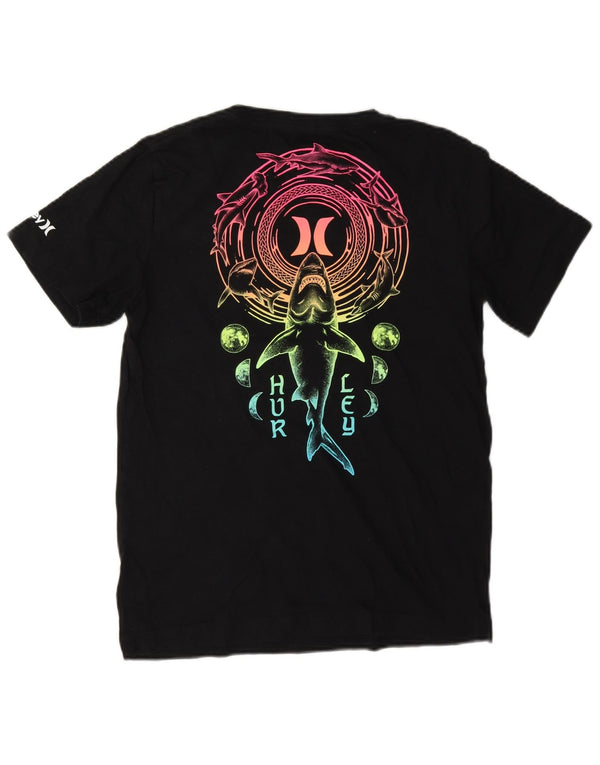 Hurley Boys Grafisk T-Shirt Top 12-13 År Stor Sort Bomuld