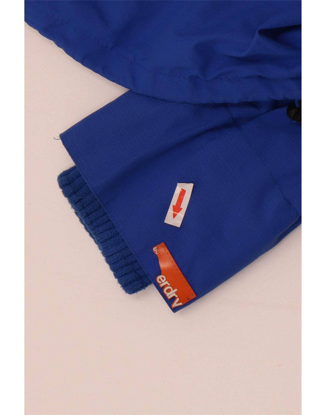 Superdry Regnjakke til kvinder UK 12 Medium Blue Nylon