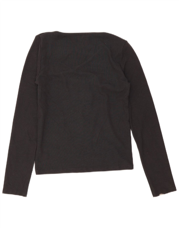 Zara Dame Top Langærmet UK 14 Large Sort