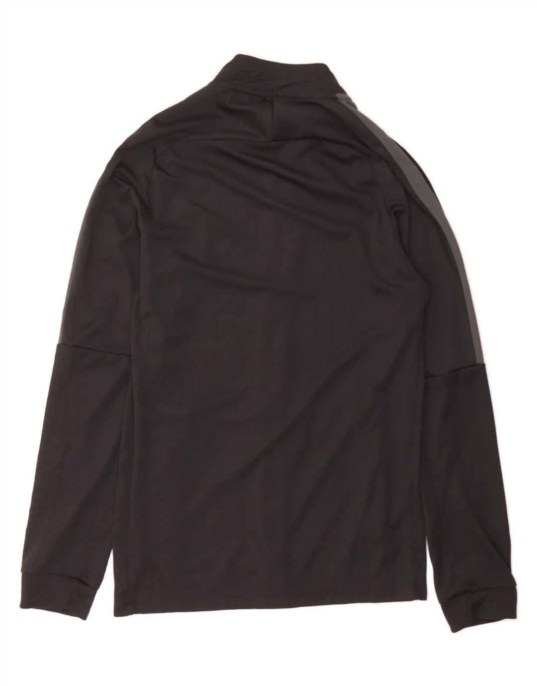 NIKE Mens Dri Fit Tracksuit Top Jacket Small Black Colourblock Polyester Vintage Nike and Second-Hand Nike from Messina Hembry 