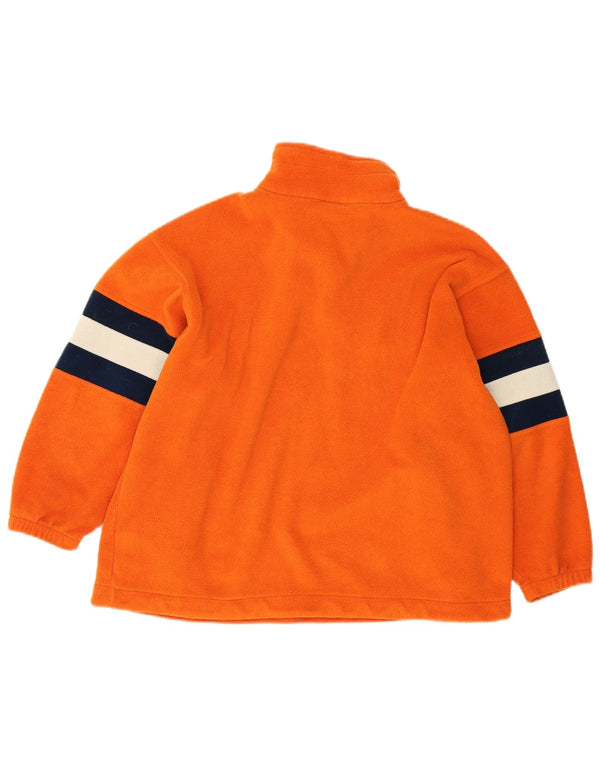 Champion drenge grafisk fleece jumper 7-8 år Lille orange farveblok