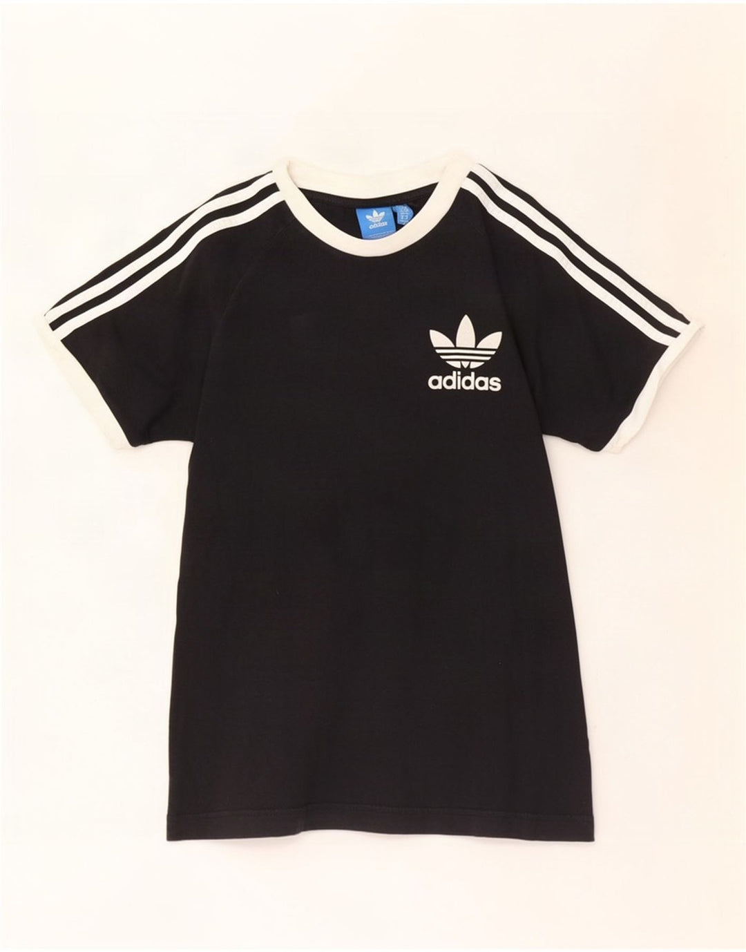 Adidas herre T-shirt top lille sort bomuld
