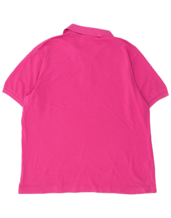 LACOSTE Poloshirt til mænd str. 6 XL Pink Bomuld