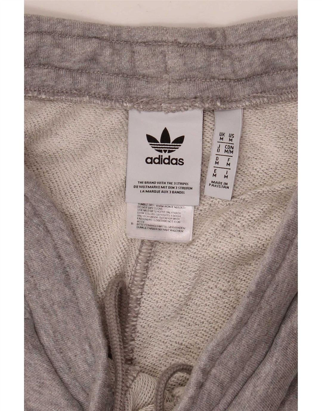Adidas Sportsshorts til mænd mellemgrå bomuld