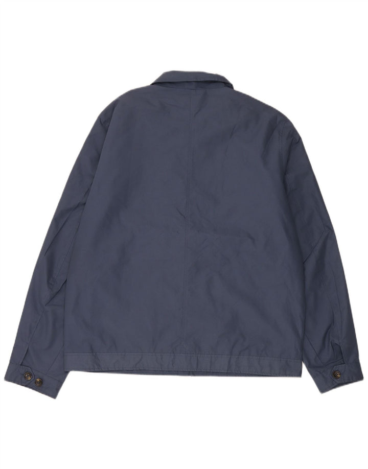 James Pringle Herre Bomber Jacket UK 40 Large Blue Polyester