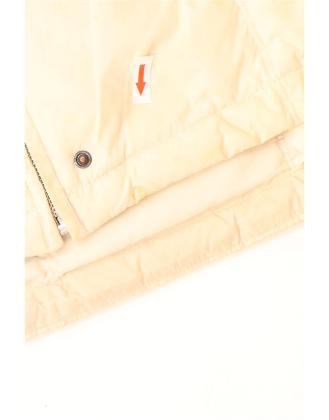 Diesel Polstret jakke til mænd UK 38 Medium Beige Polyamid
