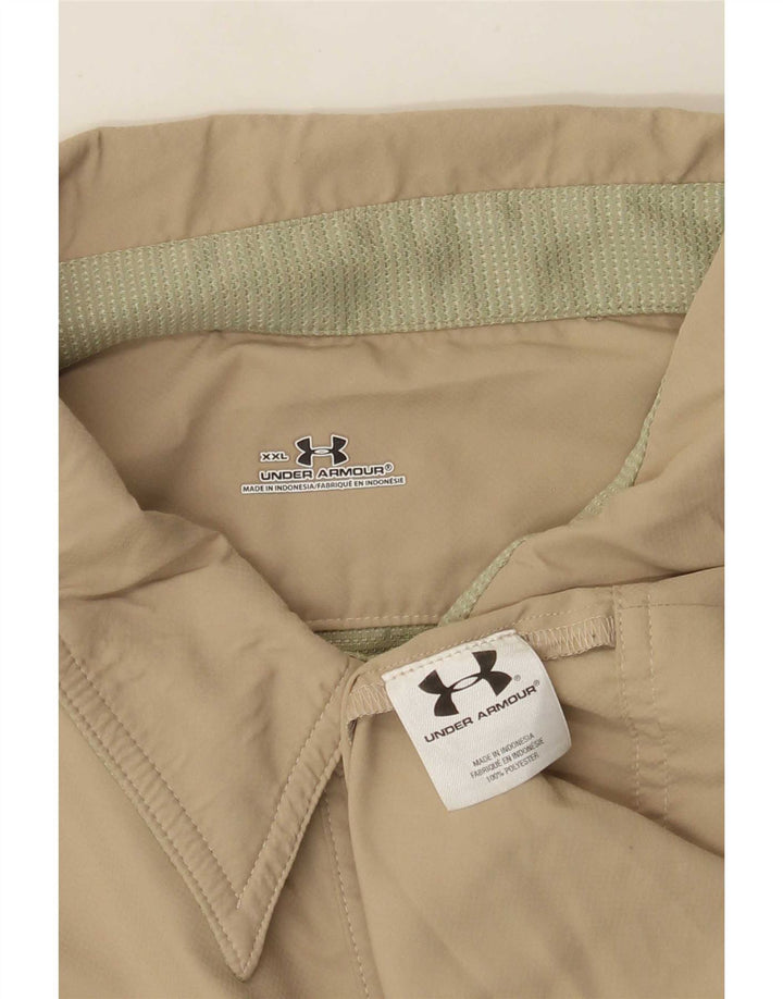 Under Armour Herreskjorte 2XL Beige Polyester