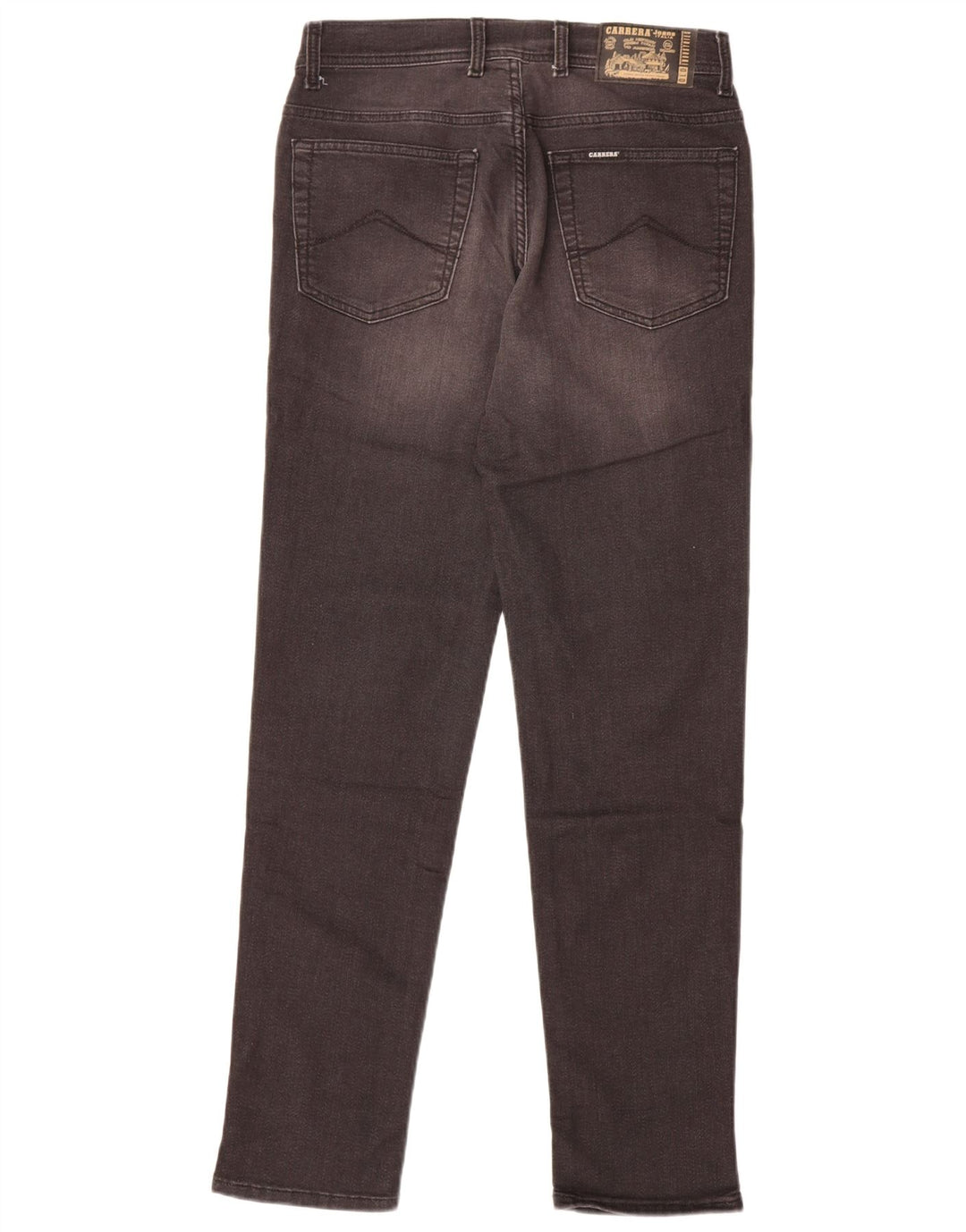 Carrera Mens 700 Regular Straight Jeans W31 L32 Grå Bomuld